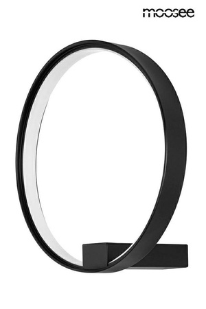 Lampa ścienna CIRCLE WALL czarna