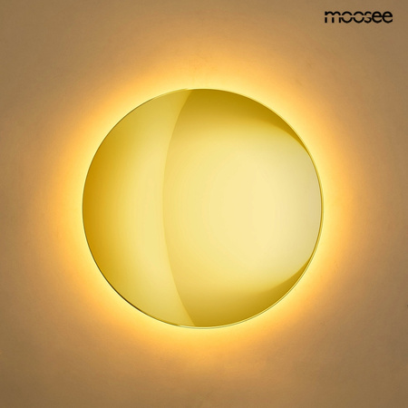 Lampa ścienna SHADOW SUN 25 złota