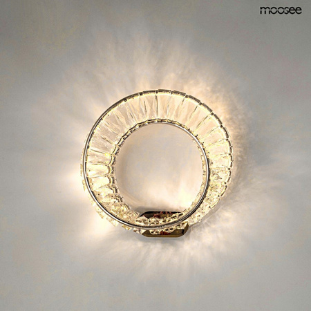 Lampa ścienna WAVE chrom