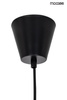 Lampa wisząca CONTEO czarna