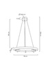 Lampa wisząca CIRCLE SPOT 98 GOLD złota