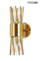 Lampa ścienna LORENZO złota