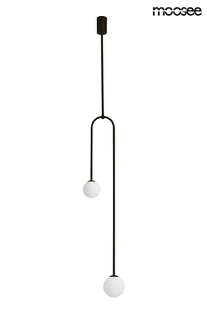 Lampa wisząca LOW czarna