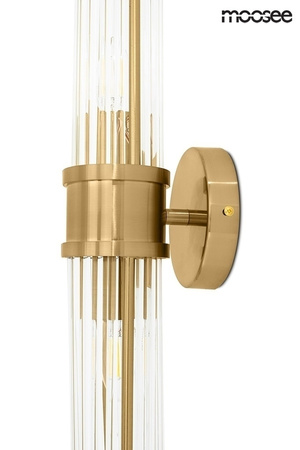 Lampa ścienna PILAR TWIN złota