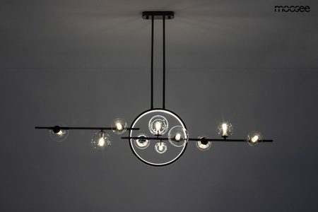 Lampa wisząca ALURE LINE TWIN 120 czarna