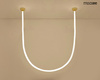 Lampa wisząca LASSO 800 złota