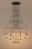 MOOSEE lampa wisząca FLUSSO 20 czarna