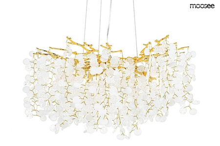 Lampa wisząca RIVIERA 80 złota