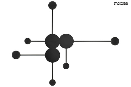 Lampa ścienna SHADOW MULTI czarna