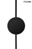 Lampa ścienna SHADOW 2 CLOSE czarna