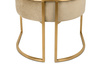 Fotel CHLOE VELVET khaki 