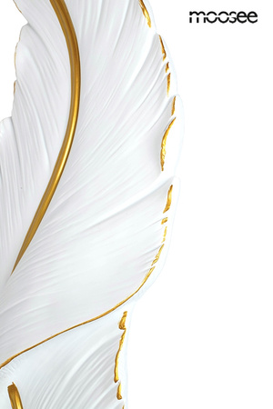 Lampa ścienna IKAR 60  biała / złota