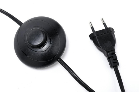 MOOSEE lampa podłogowa HOLMES złota       z czarnym kloszem