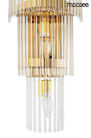 Lampa ścienna ESTRO złota