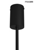 Lampa wisząca LOW czarna
