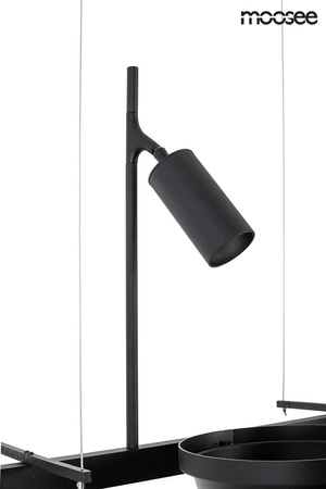 Lampa wisząca PLANT czarna