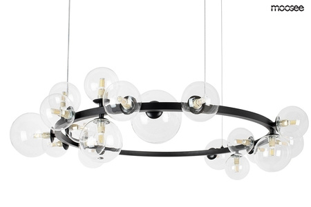 Lampa wisząca ALURE 120 czarna