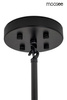 Lampa wisząca CANDELABR 10 czarna