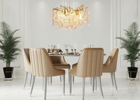 Lampa wisząca RIVIERA 60 złota