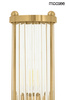 Lampa ścienna PILAR TWIN złota