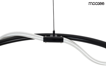Lampa wisząca SERPIENTE 60 czarna