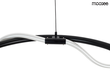 Lampa wisząca SERPIENTE 60 czarna