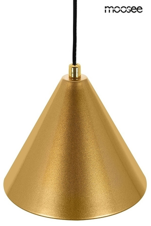 Lampa wisząca ACUSTICA złota