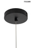 Lampa wisząca LINEAL czarna