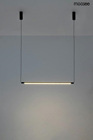 Lampa wisząca OMBRE LEVEL 80  czarna