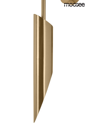 Lampa ścienna LOCCA złota