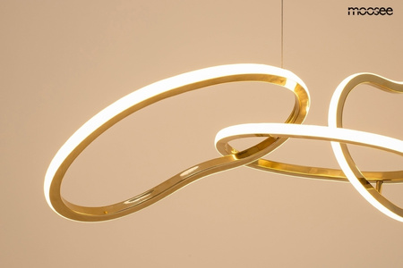 Lampa wisząca JAZZ 3 złota