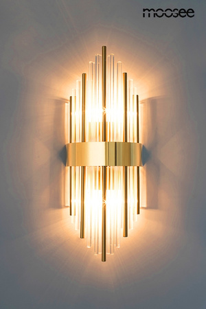 Lampa ścienna ARMANDO złota