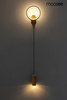 Lampa ścienna COMO złota