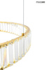 Lampa wisząca LIBERTY 3B złota