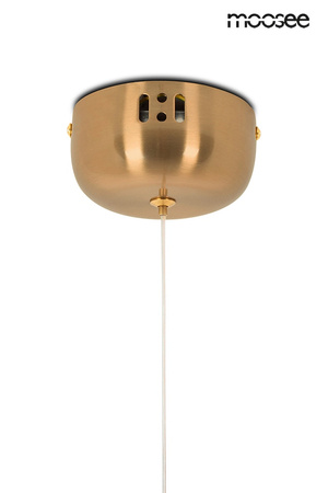 Lampa wisząca LIBRA 60 ON mosiądz