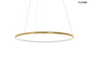 Lampa wisząca RING SLIM 60 złota