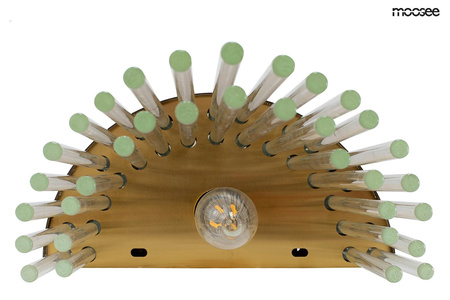 Lampa ścienna FLORENS złota