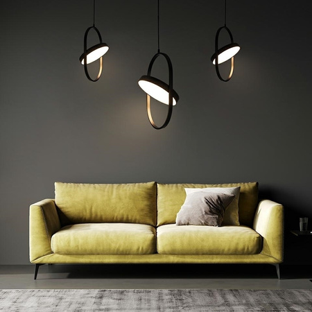 Lampa wisząca SPINNER 19 czarna
