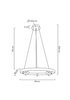 Lampa wisząca CIRCLE SPOT 98 GOLD złota
