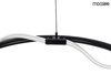 Lampa wisząca SERPIENTE 60 czarna