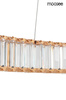 Lampa wisząca LIBERTY 40 złota