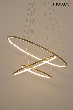 Lampa wisząca RING SLIM S złota