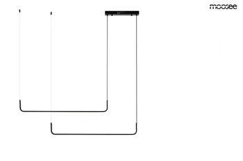 Lampa wisząca SHAPE DUO 120 czarna