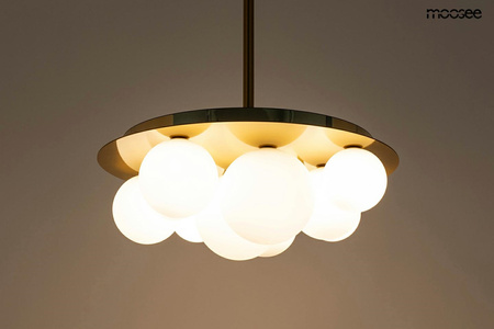 Lampa wisząca BACARDI złota
