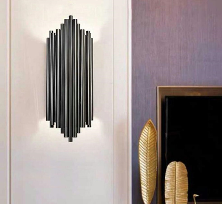 Lampa ścienna HARMONIC BLACK czarna