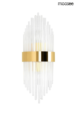 Lampa ścienna FLORENS złota