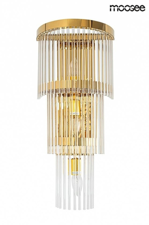 Lampa ścienna ESTRO złota
