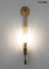 Lampa ścienna BORGIA złota