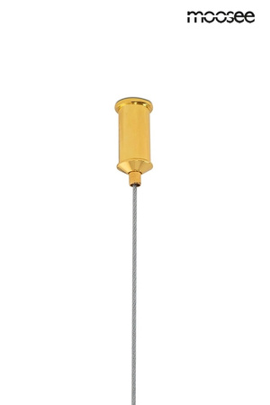 Lampa wisząca LINUS 120 złota