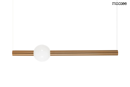 Lampa wisząca LIBRA 60 ON mosiądz